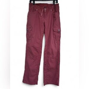 Kuhl Women's Straight Leg Jeans in Burgundy
